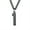 Black 1, variant on Women's Men's Stainless Steel Football Baseball Basketball Engraved Number 0-9 Pendant Sport Link Chain Necklace Gold 5