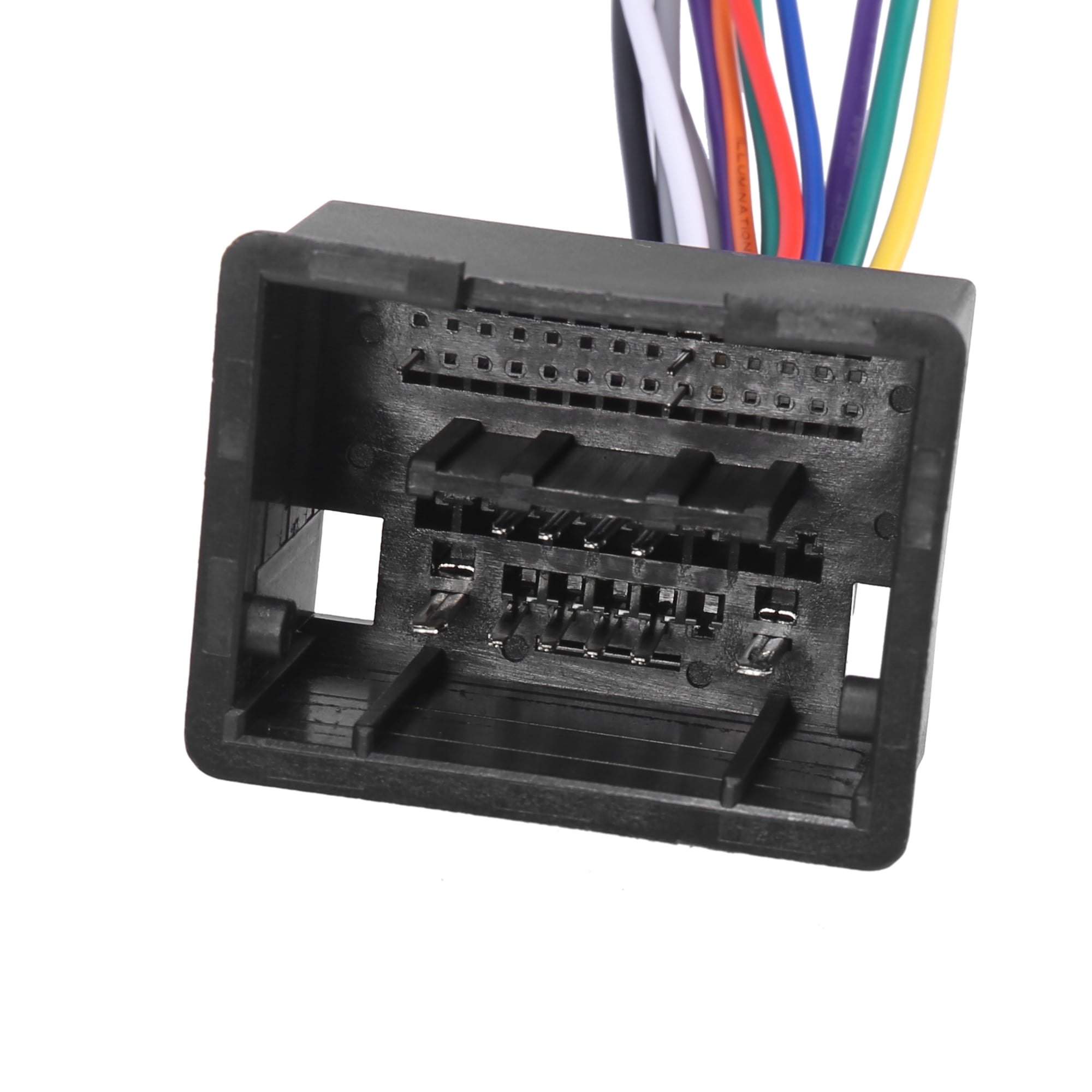 Unique Bargains DC 12V Car Female CD Radio Wire Harness Adapter for Chevrolet Cruze