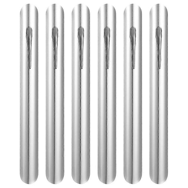 6pcs Stainless Steel Table Crumb Sweepers for Restaurants and Home Dining Table Crumb Scraper for Kitchen Countertops and Tablecloths