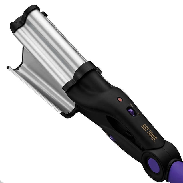 Hot Tools Pro Signature, Rizador de Cerámica y Titanio para Ondas Profundas Hot Tools HTIR1595 Titanium Ceramic Deep Waver
