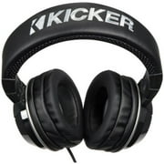Angle View: Kicker Over-Ear Headphones Glossy Black, CUSH