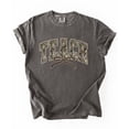 thumbnail image 7 of Teach Camo Varsity T-Shirt for Women - Coquette Bow Graphic Tee - Camouflage Teacher Shirt Pepper Shirt Adult 2X-Large, 7 of 7