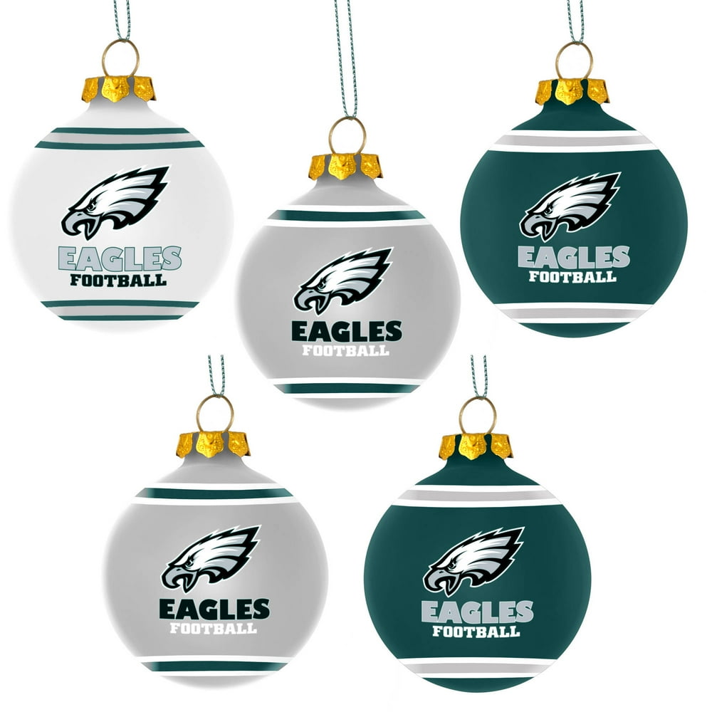 Forever Collectibles NFL 5Pack Shatterproof Ball Ornaments