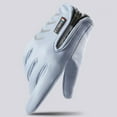 thumbnail image 6 of NIBOLOG 1 Pair Kids Gloves Full Finger Waterproof Thickened Plush Anti Skid Moisture-wicking Ridding Gloves for Outdoor Sports, 6 of 8