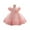 Pink, variant on Little/Big Girls Tulle Bridesmaid Dress Flower Kid Wedding Ball Gown Toddler Party Pageant Evening Dresses