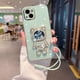 thumbnail image 1 of Funda de astronauta de arena movediza para iPhone 13 ProMax, funda para iPhone 14, 12 Pro, 12mini, 11, 6, 6S, 7, 8 Plus, funda trasera con soporte Fivean unisex, 1 of 2