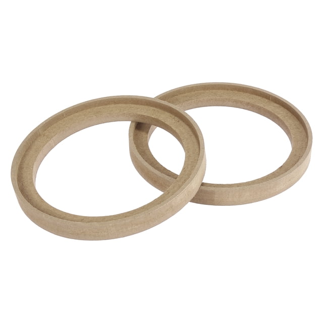 Par 6.5 Pulgadas Coche Beige Altavoz Anillo Espaciador Receso Bisel 146mm ID