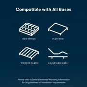 Serta 11 King Mattress, Perfect Sleeper Midsummer Nights Plush Euro Top, Innerspring Mattress, King Size Mattress, Adult Mattress