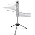 thumbnail image 2 of Nudeltrockner Fr Bis Zu 2kg Nudeln, Pastatrockner Pasta, Arml?nge 20cm 16 Abnehmbaren Armen, Edelstahl, Faltbar -spaghetti-trockner, Pasta Drying Rack, 2 of 4