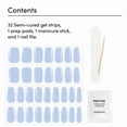 thumbnail image 3 of Dashing Diva Glaze Color Semi-Cured Gel Strips, Birdie, 32 Count, 3 of 8
