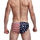 thumbnail image 5 of EeaseMX Bañador tipo bikini con estampado de bandera de EE. UU. para hombre, ropa de playa, talla L (azul), 5 of 7