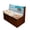 Beach Scene Print, variant on XYZCANDO Geometric Brown RV Couch Cover Stretch RV Dinette Cushion Covers, Elastic, Suitable for Camper Travel Trailer, Fit for Camper Cushion RV Camper Car