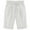 White, variant on Bermuda Shorts for Women Summer Casual Cotton Pants Knee Length Bermuda Short Elastic Waist Drawstring Pocket Capris