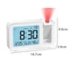 thumbnail image 2 of Reloj de proyección silencioso reloj de dormitorio reloj electrónico de proyección reloj despertador de proyección LCD creativo, 2 of 6