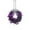 Purple, variant on Nmdmisc Halloween Garland Wreath Decoration Halloween Decoration Pendant Home Decoration Halloween Door Wreath(Silver,11.41 * 20.27 in)