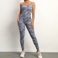 thumbnail image 3 of Mono de yoga para gimnasio 2024 para mujer, mono de entrenamiento, mono deportivo sin espalda, ropa deportiva para mujer, traje de fitness de una pieza, 3 of 5