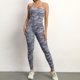 thumbnail image 3 of Mono de yoga para gimnasio 2024 para mujer, mono de entrenamiento, mono deportivo sin espalda, ropa deportiva para mujer, traje de fitness de una pieza, 3 of 5