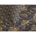 thumbnail image 4 of Ambesonne East Quilted Bedspread Set 3 Pcs, Oriental Pattern, King Size, Yellow Purple, 4 of 5