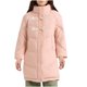 thumbnail image 2 of Parkas de manga larga para mujer, estilo moderno e informal, con hebilla de cuerno de vaca, abrigo largo y grueso, chaqueta, blusa para mujer, 2 of 5