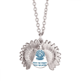 thumbnail image 1 of Anger Pride Possession Restraint Sunflower Necklace Pendant Locket Jewelry, 1 of 3