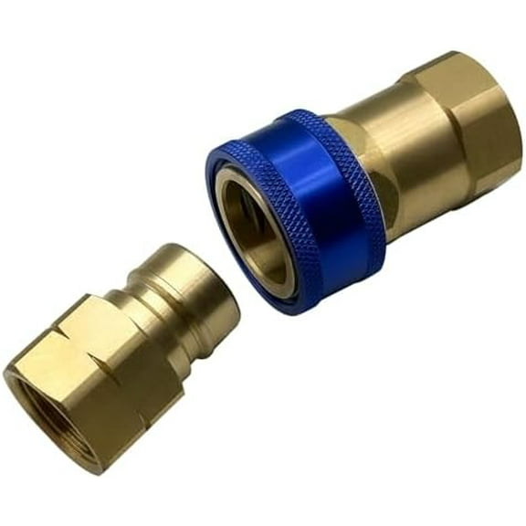 A75 Quick Disconnect Fitting, 3/4 Inch, Automatic Thermal Shutoff, Connect Gas Appliance, (2 Parts)$$Plumbing & HVAC