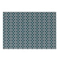 thumbnail image 1 of Boho Cutting Board, Folkloric Morocco Tile Inspired Squares with Flowers, Decorative Tempered Glass Cutting and Serving Board, in 3 Sizes, by Ambesonne, 1 of 2