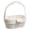 White, variant on HonestMatter Hanging Sink Drain Basket, Kitchen Sink Strainer, Foldable Colander with Pour Lid, Multifunctional Over Sink Strainer for Veggie Washing and Scraps, Green