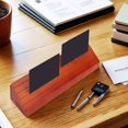 thumbnail image 2 of Wooden Playing Card Holder - Extra-Wide Premium Rack for Pinochle, Bridge, Spades & Rummy, Easy-Clean Storage for Card Games, 2 of 9