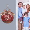 thumbnail image 4 of Letrero navideño de madera de 13 pulgadas para decorar paredes interiores y puertas., 4 of 6