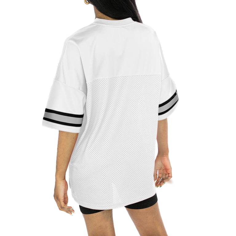 Women's Gameday Couture White Cleveland Browns Top Recruit Oversized Side  Slit V-Neck Fashion Jersey - Walmart.com