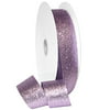 Morex Ribbon Princess Glitter Ribbon, Metallic, 1 1/2 inches by 100 Yards, Amethyst, Item 98509/00-611, 1 1/2" x 100 yd