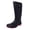 Navy, variant on Kamik Women's Olivia Charcoal Knee-High Rubber Rain Boot - 10M