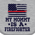 thumbnail image 4 of Inktastic Mommy is a Firefighter Boys or Girls Baby Bib, 4 of 4
