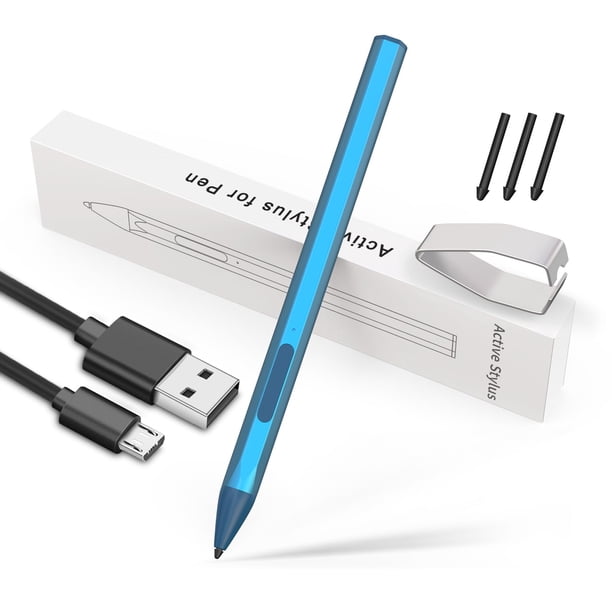 Lápiz capacitivo YORUNOHOSHI para Microsoft Surface Pro 11/10/9/8/X/7+/7/6/5/4/3/Surface 3, Surface Go 4/3/2/1
