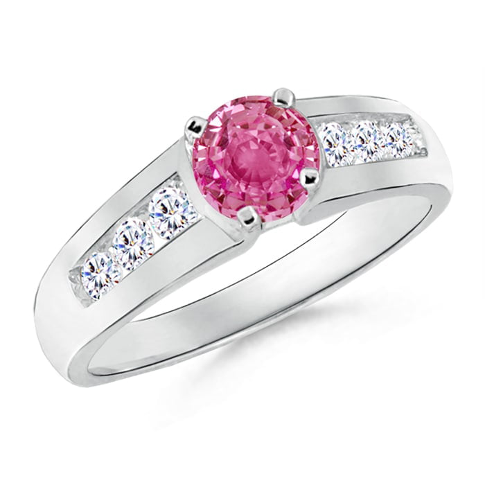 7 Chewa Shop Women 3ct Ruby Pink Sapphire Bird 925 Silver Plated White Topaz Ring Size 6-10