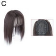 thumbnail image 6 of Women Hair Topper Hairpiece Clip Hair Silk Top Toupee Wiglet Real Fashionable D5 F0O8, 6 of 6
