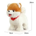 Walking Barking Toy Dog with Remote Control Leash, Plush Puppy