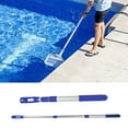 thumbnail image 2 of Ywmsfl Aluminum Pool Cleaning Poles 3 Section Extendable Handle Rod for Skimmer & Brush, 2 of 7