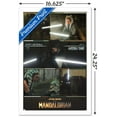 thumbnail image 3 of Star Wars The Mandalorian Season 2 - Ahsoka Wall Poster, 14.725" x 22.375", Framed, 3 of 3
