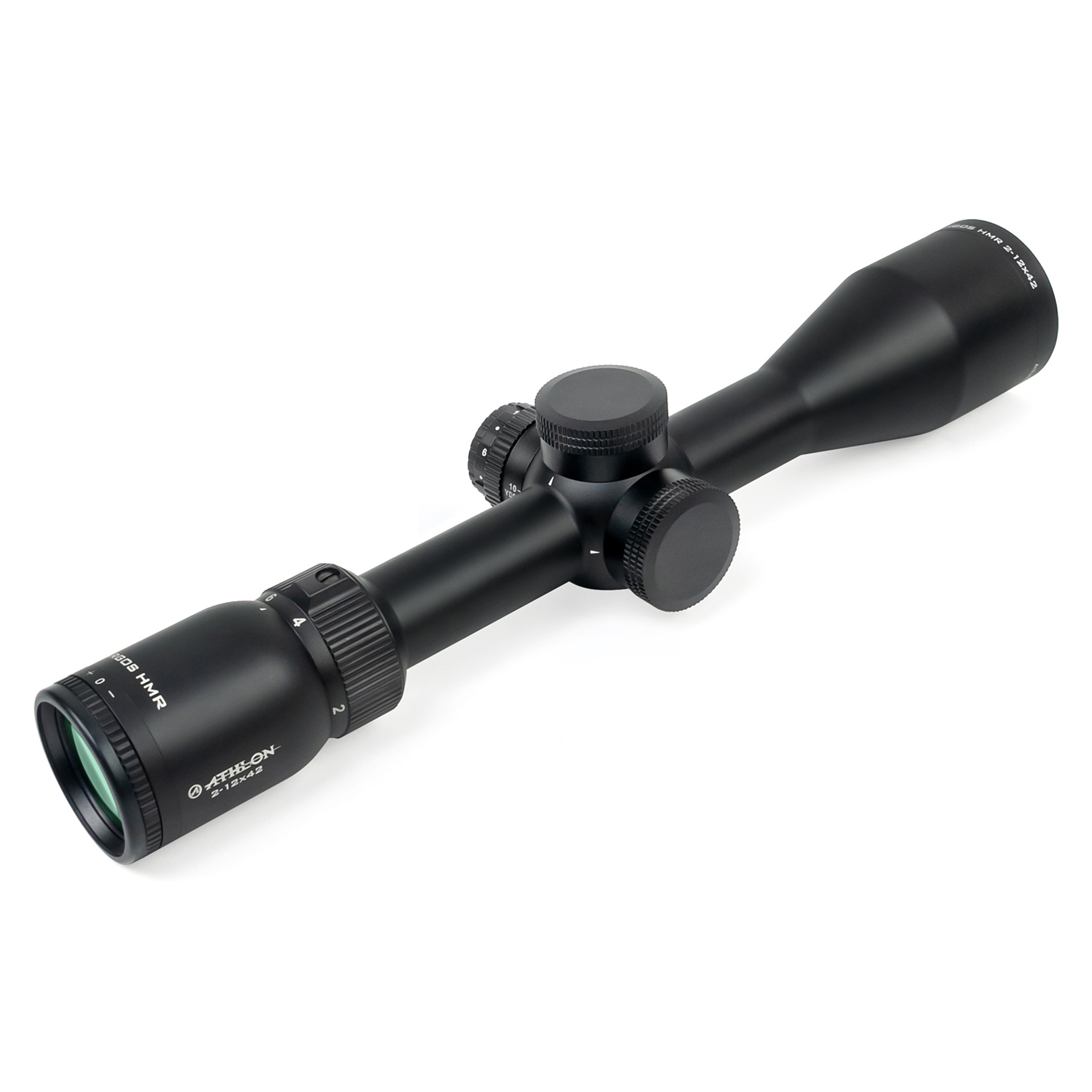 Athlon Optics Argos HMR Rifle Scope 2-12x 42mm Illuminated BDC 600A Reticle Matte Black