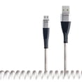 thumbnail image 3 of MKHSQHDG Today's Deals Micro Usb Fish Tail Spring Durable Cable Data Fast Charging for Android Phone, 3 of 3