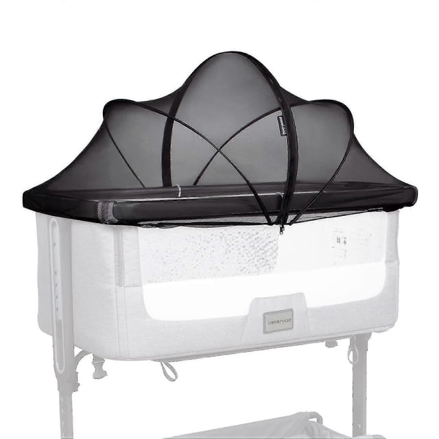 Bassinet Mosquito Net Cover For Baby Bassinet Cover To Keep Cats Out Mosquito Net For Bassinet/bedside Sleeper/travel Cribs (black) Iuf