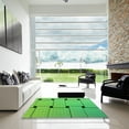 thumbnail image 7 of Ahgly Company Machine Washable Indoor Rectangle Transitional Neon Green Area Rugs, 2' x 4', 7 of 7