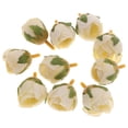 thumbnail image 3 of 10 piezas de tela, cabezas , capullos , artesanía de bricolaje, diadema para boda, ropa, decoraciones para ramo Beige Colcomx cabezas de flores artificiales, 3 of 8