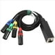 thumbnail image 5 of Conexión de Estudio y Escenario de Red Múltiple XLR de 4 Canales y 3 Pines, Cable XLR Macho y Hembra Audio de Escenario RJ45 (NE8F-S4M), 5 of 5