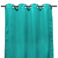 thumbnail image 3 of Jordan Manufacturing 54" x 84" Solid Grommet Semi-Sheer Outdoor Curtain Panel - 54X84 Ocean, 3 of 5