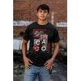 thumbnail image 5 of Chicago Illinois Chi Star Graffiti Men's Graphic T Shirt Tees Brisco Brands S, 5 of 6