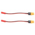 thumbnail image 2 of Cable conector hembra XT60 a JST de 2 piezas, adaptador de 10 cm y 18 AWG para drones FPV RC, 2 of 8