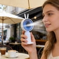 thumbnail image 3 of Portable Rechargeable USB Mini Fan 3 Speed Settings 16 cm Plastic Handheld Fan for Outdoor Student Use, 3 of 6
