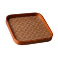 thumbnail image 2 of KLKCMS Jewelry Display Tray Wooden Frame Storage Tray for Side Table Smooth Surface 20.5x20.5x2cm, 2 of 9